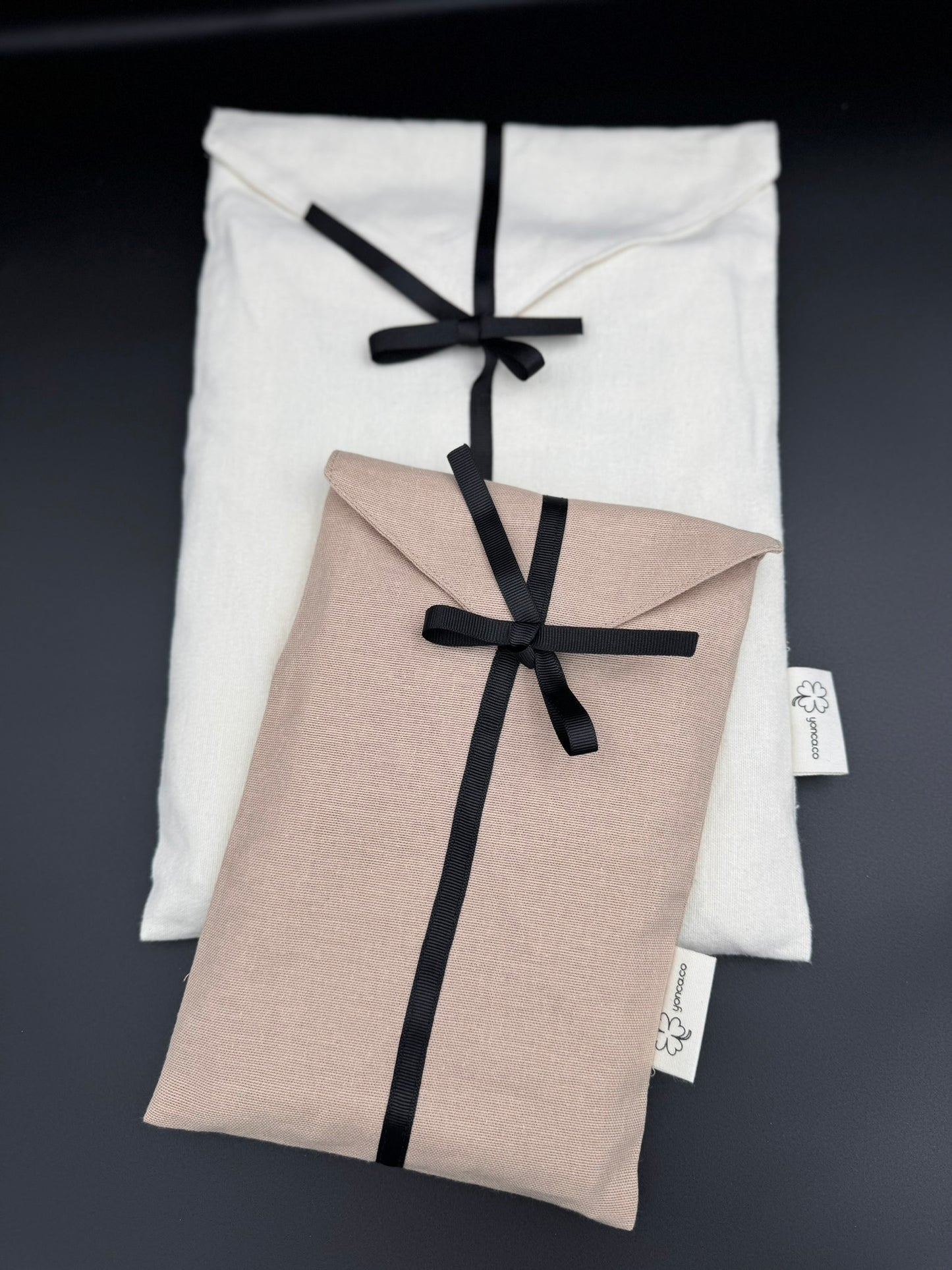 Fabric gift envelopes for books - Yonca