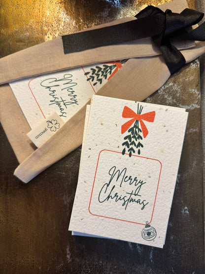 Christmas card (plantable)