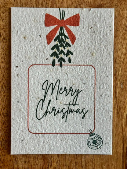 Christmas card (plantable)