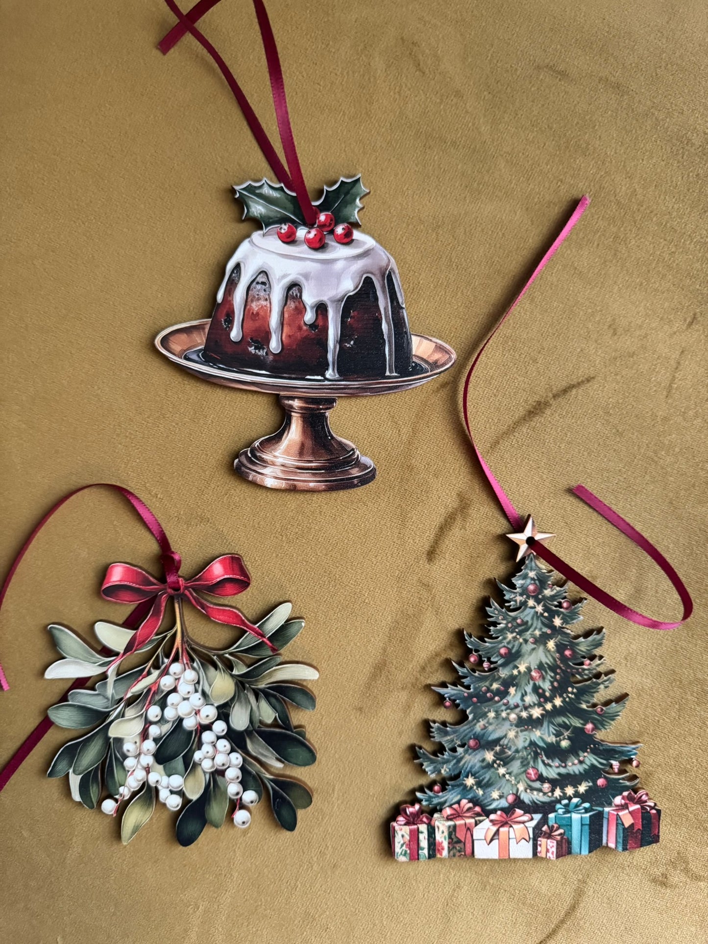 Wooden ornament - Christmas Tree