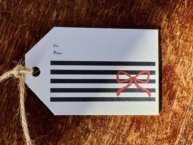 Gift tag set (x4 tags)